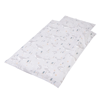 BabyTrold Junior sengetøj 100x140 cm, Hval